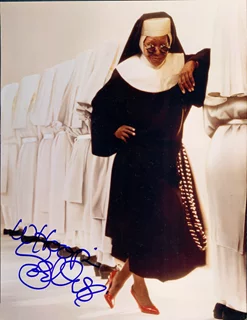 Whoopi Goldberg autograph