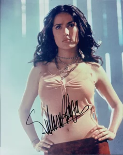 Salma Hayek autograph