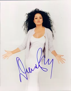 Diana Ross autograph