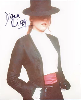 Diana Rigg autograph
