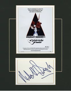 A Clockwork Orange autograph