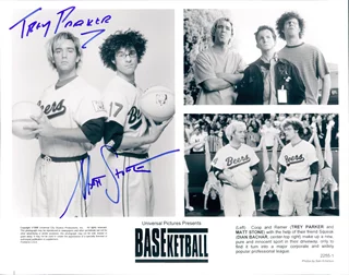 Trey Parker & Matt Stone autograph