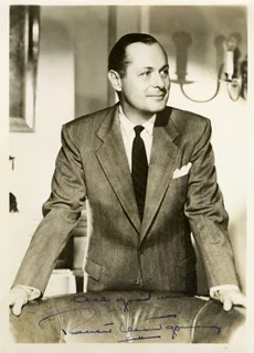 Robert Montgomery autograph