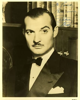 Zachary Scott autograph