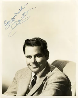 Glenn Ford autograph