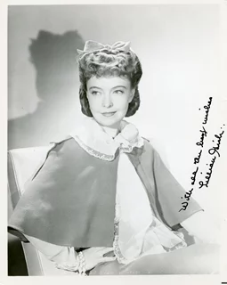 Lillian Gish autograph