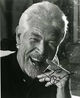 James Coburn autograph