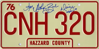 The Dukes of Hazzard autograph