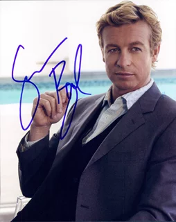 Simon Baker autograph