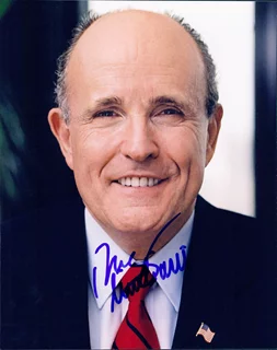 Rudy Giuliani autograph