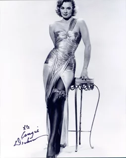 Angie Dickinson autograph
