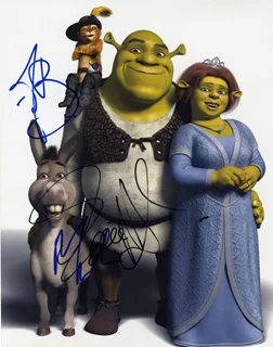 Shrek autograph