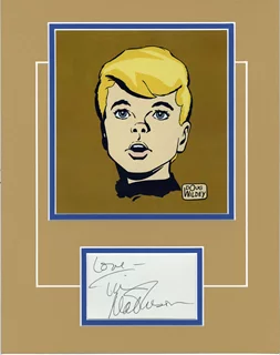 Jonny Quest autograph