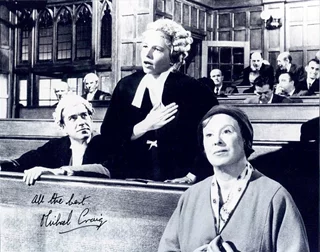 Michael Craig autograph