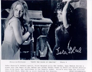 Isla Blair autograph