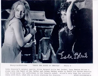Isla Blair autograph