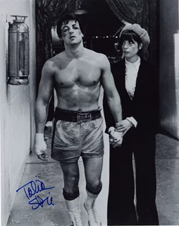 Talia Shire autograph