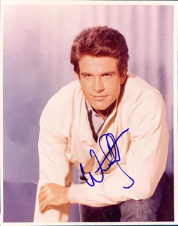 Warren Beatty autograph