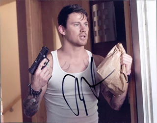 Channing Tatum autograph
