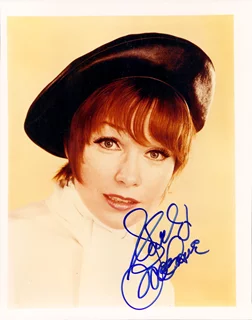 Shirley MacLaine autograph