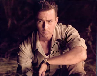 Edward Norton autograph