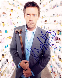 Hugh Laurie autograph