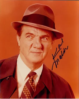 Karl Malden autograph