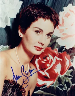 Jean Simmons autograph