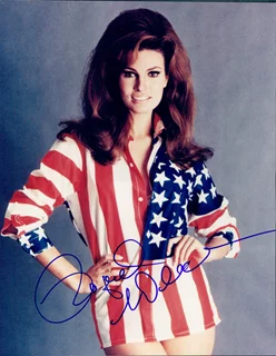 Raquel Welch autograph