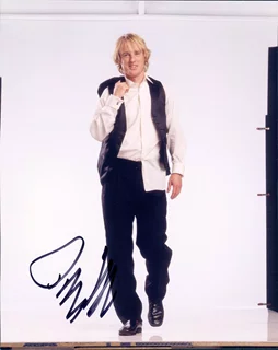 Owen Wilson autograph