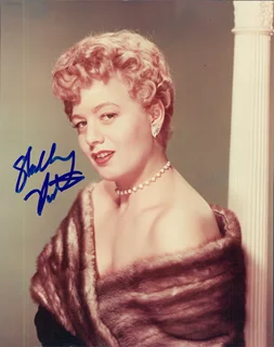 Shelley Winters autograph