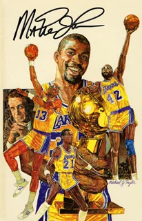 Magic Johnson autograph