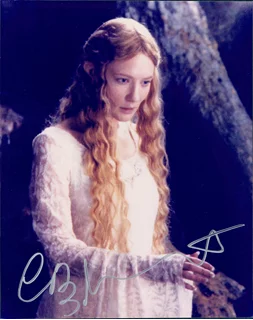 Cate Blanchett autograph