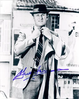 Gene Hackman autograph