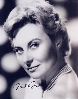 Michele Morgan autograph