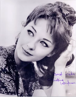 Christine Kaufmann autograph