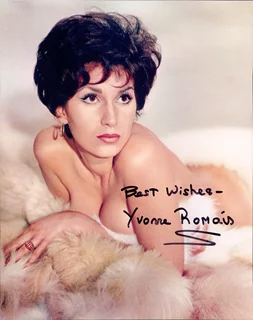 Yvonne Romain autograph