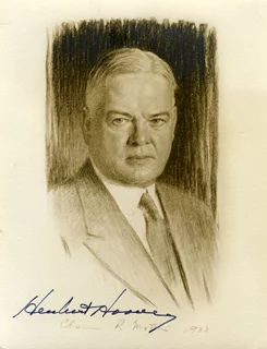 Herbert Hoover autograph