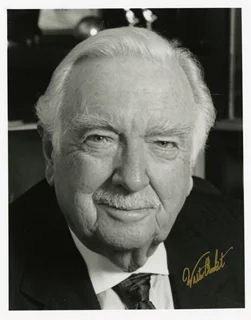 Walter Cronkite autograph