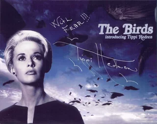 Tippi Hedren autograph