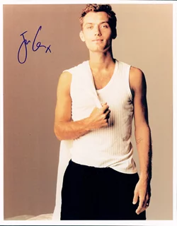 Jude Law autograph