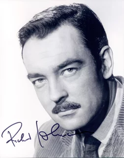 Richard Johnson autograph