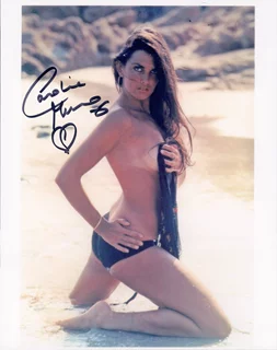 Caroline Munro autograph