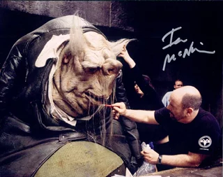 Ian McNeice autograph