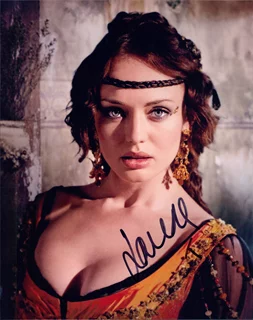 Laura Haddock autograph
