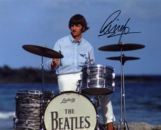 Ringo Starr autograph