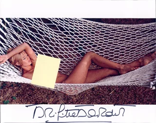 Brigitte Bardot autograph
