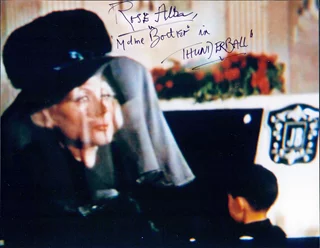 Rose Alba autograph