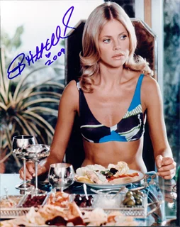 Britt Ekland autograph