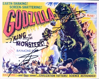 Haruo Nakajima autograph
